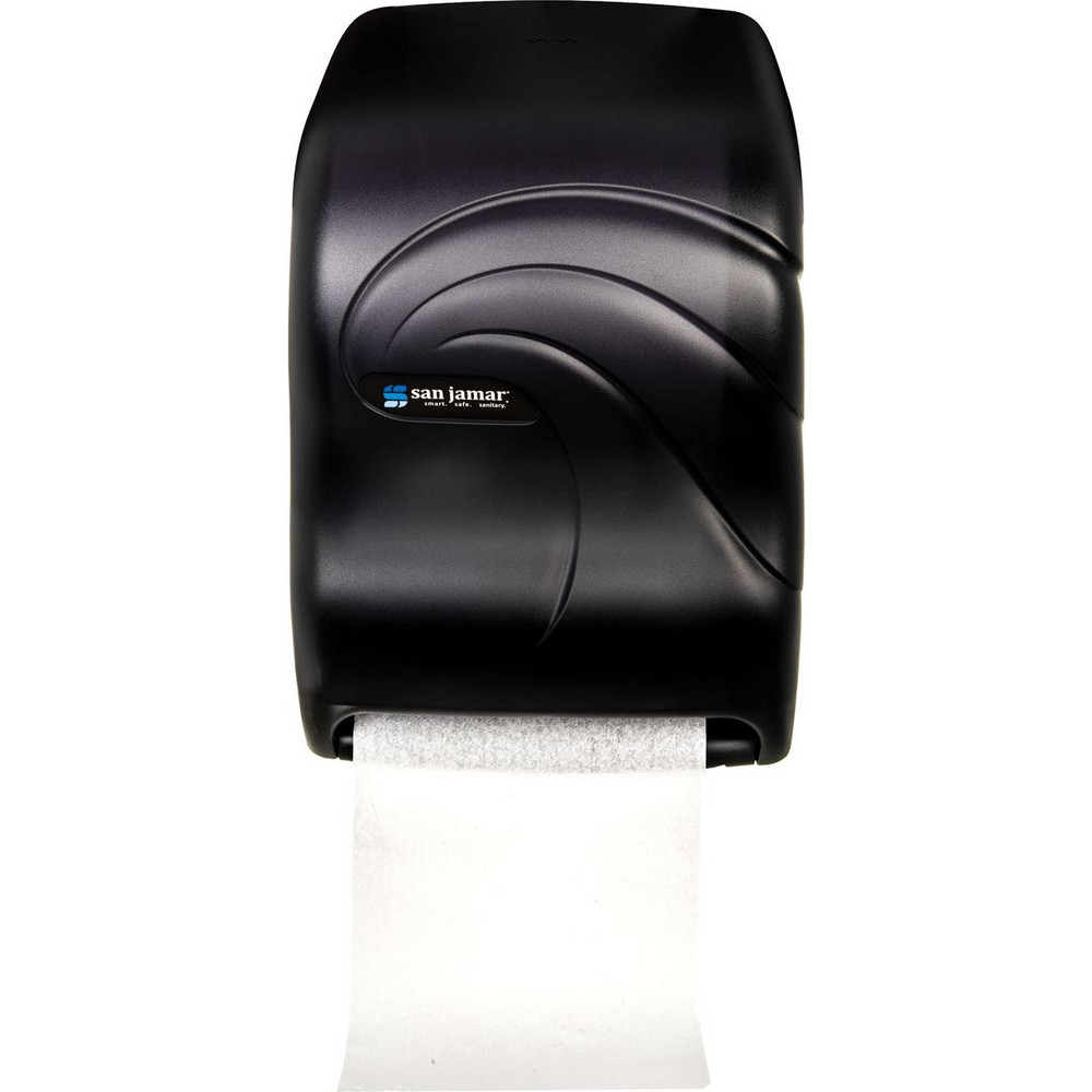 San Jamar Paper Towel Dispensers: Dispenser Type: Towel; Dispenser Style: Hands-Free; Towel Compatibility: Roll; Activation Method: Hands-Free - SJMT1390TBK