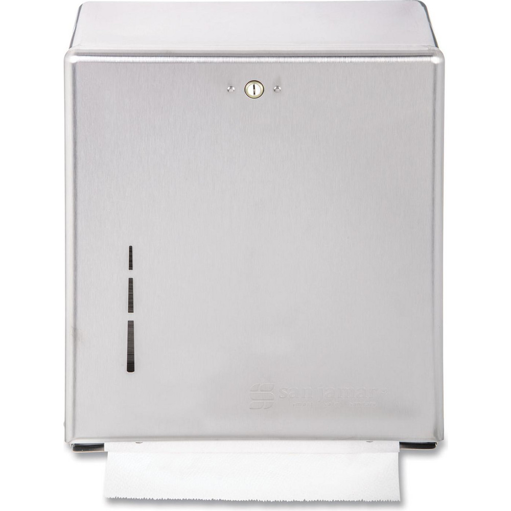 San Jamar Paper Towel Dispensers: Dispenser Type: Towel; Dispenser Style: Manual; Towel Compatibility: Multifold; Activation Method: Manual - SJMT1900SS