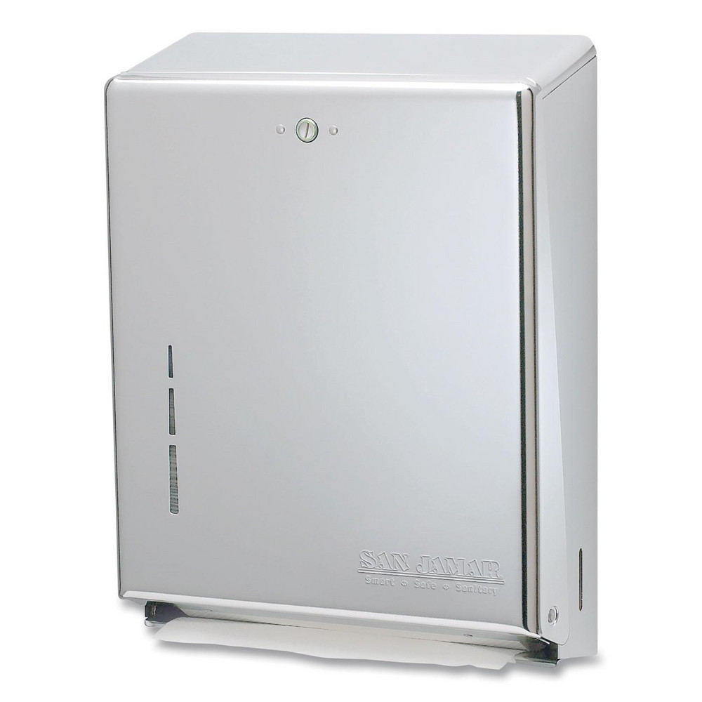 San Jamar Paper Towel Dispensers: Dispenser Type: Towel; Dispenser Style: Manual; Towel Compatibility: Multifold; Activation Method: Manual - SJMT1900SS