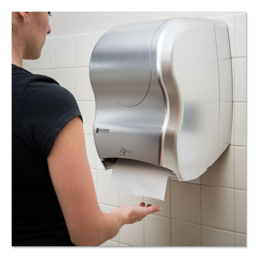 San Jamar Paper Towel Dispensers: Dispenser Type: Towel; Dispenser Style: Hands-Free; Towel Compatibility: Roll; Activation Method: Hands-Free - SJMT1470SS