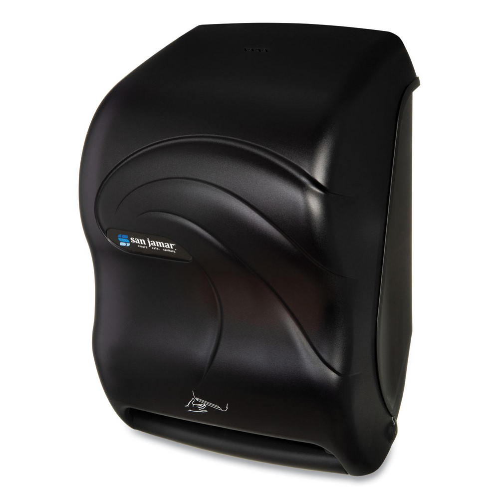 San Jamar Paper Towel Dispensers: Dispenser Type: Towel; Dispenser Style: Hands-Free; Towel Compatibility: Roll; Activation Method: Hands-Free - SJMT1490TBK