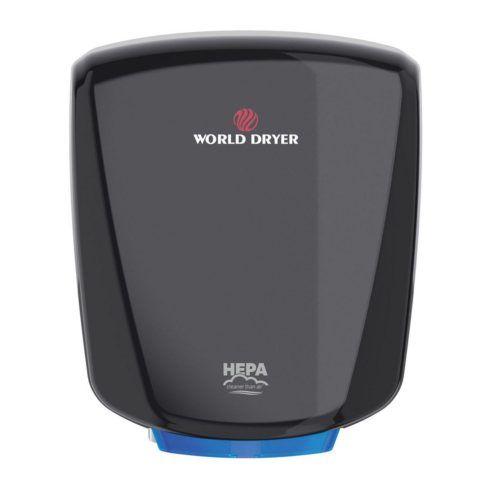 World Dryer Electric Hand Dryers: Hardwire, Touchless, Aluminum - K4-162P
