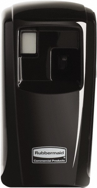 Rubbermaid 0.012 Cu Ft Coverage, Black Metered Aerosol Dispenser - 1793531