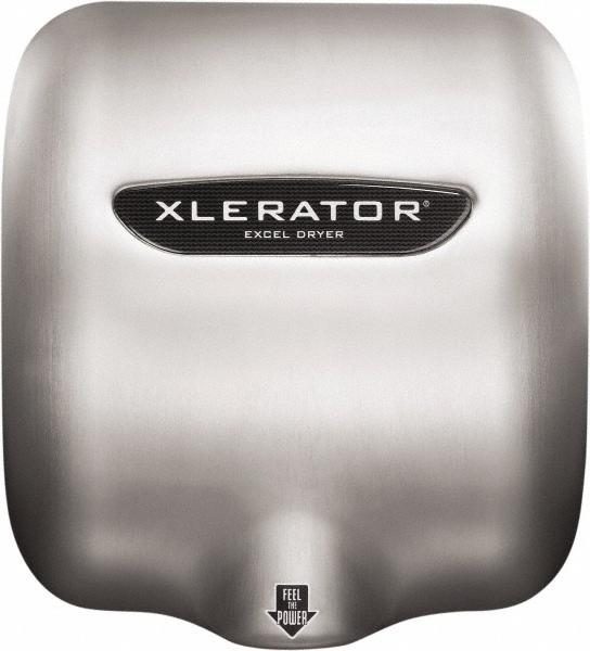 Excel Dryer 1490 Watt Silver Finish Electric Hand Dryer - 604166H