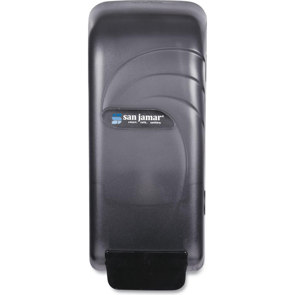 San Jamar 800 mL Liquid Hand Sanitizer/Soap Dispenser Stand & Hand Soap Dispenser - SJMS890TBK