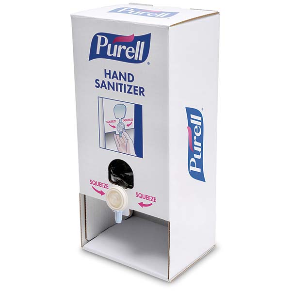 PURELL® 1200 mL Push Operation Gel Hand Soap & Sanitizer Dispenser - 2156-02-TTS