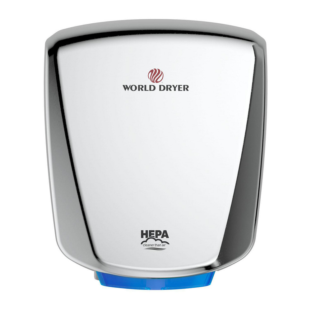 World Dryer Electric Hand Dryers: Hardwire, Touchless, Stainless Steel - EXT7-SS