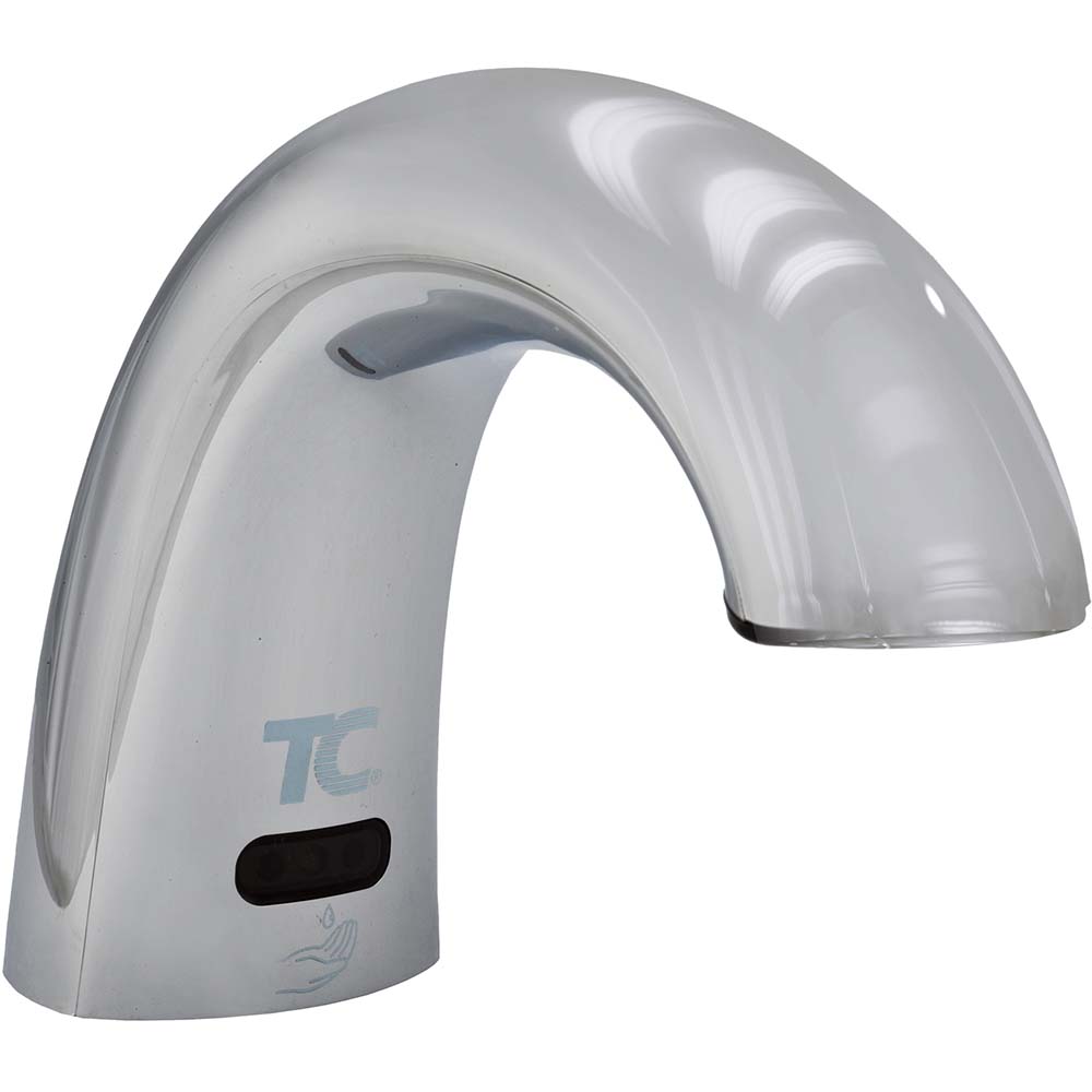 Rubbermaid OneShot Automatic Counter Deck Mount Touchless Foam Hand Soap Dispenser, Low Profile - 1938171