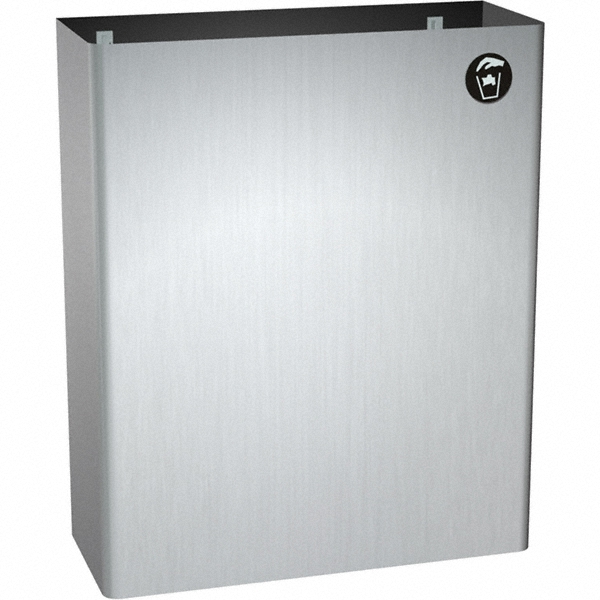 Bradley Stainless Steel Feminine Hygiene Product Receptacle - 344-000000