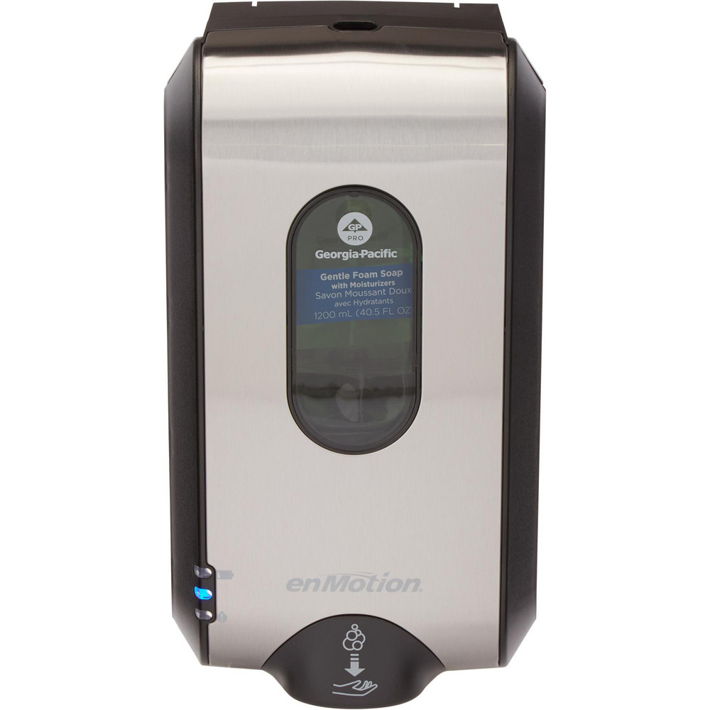 Georgia Pacific Enmotion Gen2 Automated Touchless Soap & Sanitizer Dispenser, Stainless Finish - 52060