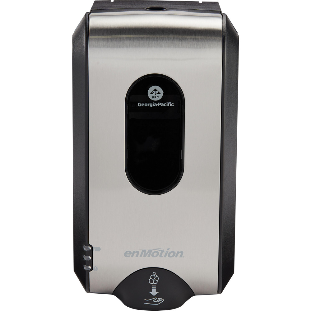 Georgia Pacific Enmotion Gen2 Automated Touchless Soap & Sanitizer Dispenser, Stainless Finish - 52060