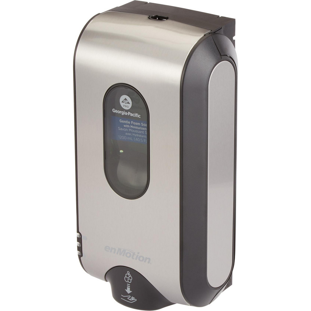 Georgia Pacific Enmotion Gen2 Automated Touchless Soap & Sanitizer Dispenser, Stainless Finish - 52060