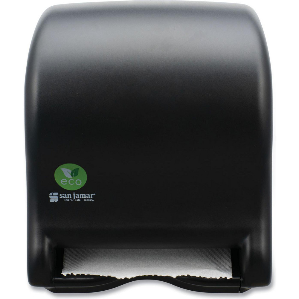 San Jamar Paper Towel Dispensers: Dispenser Type: Towel; Dispenser Style: Hands-Free; Towel Compatibility: Roll; Activation Method: Hands-Free - SJMT8000REBK