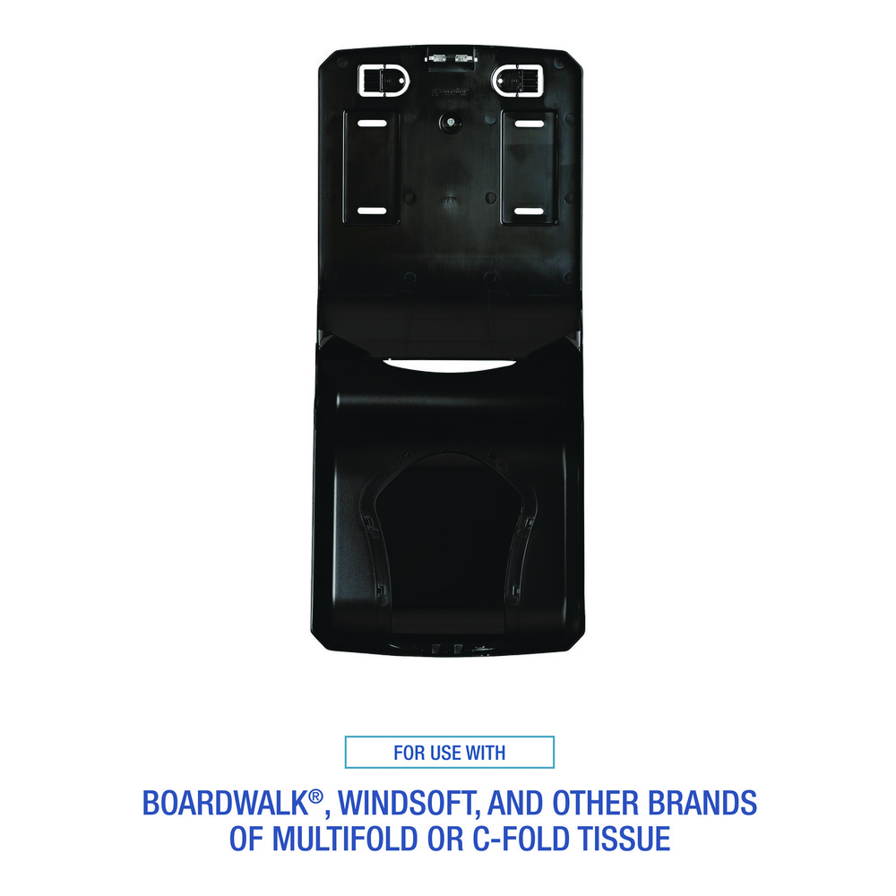 Boardwalk Paper Towel Dispensers: Dispenser Type: Towel; Dispenser Style: Manual; Towel Compatibility: Multifold; Activation Method: Manual - BWK1500