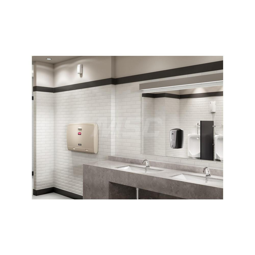 Rubbermaid 0.012 Cu Ft Coverage, Chrome Metered Aerosol Dispenser - 1793533