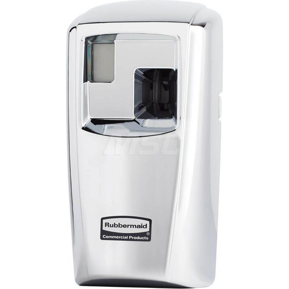 Rubbermaid 0.012 Cu Ft Coverage, Chrome Metered Aerosol Dispenser - 1793533