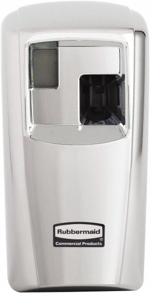 Rubbermaid 0.012 Cu Ft Coverage, Chrome Metered Aerosol Dispenser - 1793533