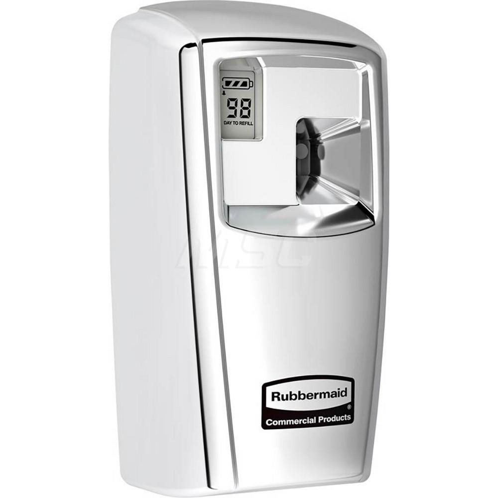 Rubbermaid 0.012 Cu Ft Coverage, Chrome Metered Aerosol Dispenser - 1793533