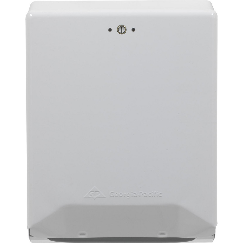 Georgia Pacific C-Fold/M-Fold Paper Towel Dispenser, White Metal - 56601