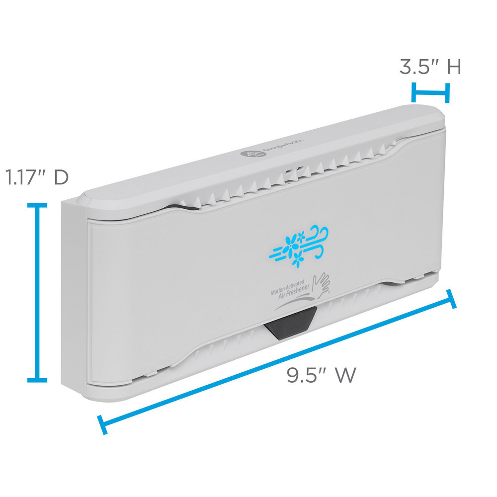 Georgia Pacific Activeaire Automatic In-Stall Freshener Dispenser, White - 56769