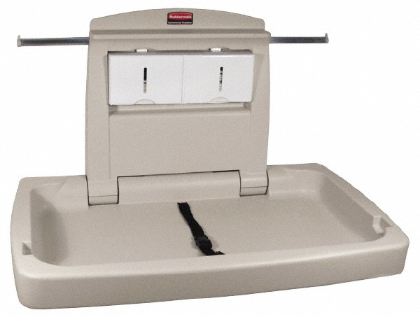 ASI-American Specialties, Inc. Baby Changing Stations: Horizontal, Surface Mounted, 24-1/4 - 9014