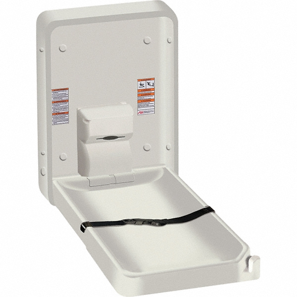 ASI-American Specialties, Inc. Baby Changing Stations: Vertical, Surface Mounted, 35-5/32 - 9015