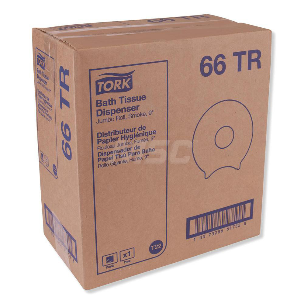 Tork Toilet Tissue Dispensers: Jumbo Roll, Plastic, 1, Tork® T22 Jumbo Roll Bath Tissue - TJ0912A, TJ0921A, TJ0924, TJ0928, TJ9022A - TRK66TR