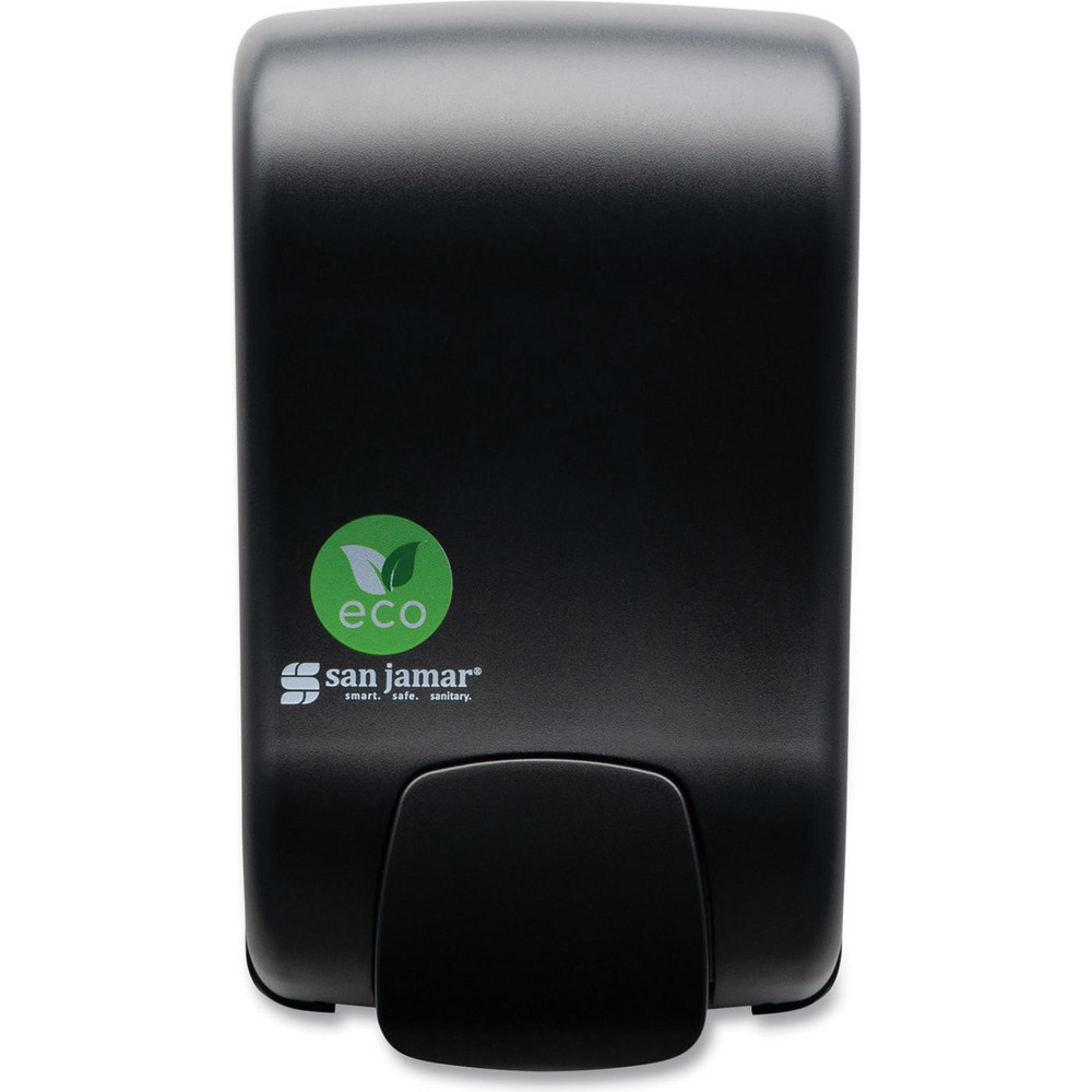 San Jamar 900 mL Foam Hand Sanitizer/Soap Dispenser Stand & Hand Soap Dispenser - SJMSF900REBK