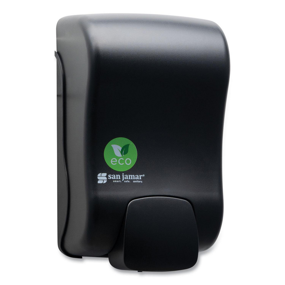 San Jamar 900 mL Foam Hand Sanitizer/Soap Dispenser Stand & Hand Soap Dispenser - SJMSF900REBK