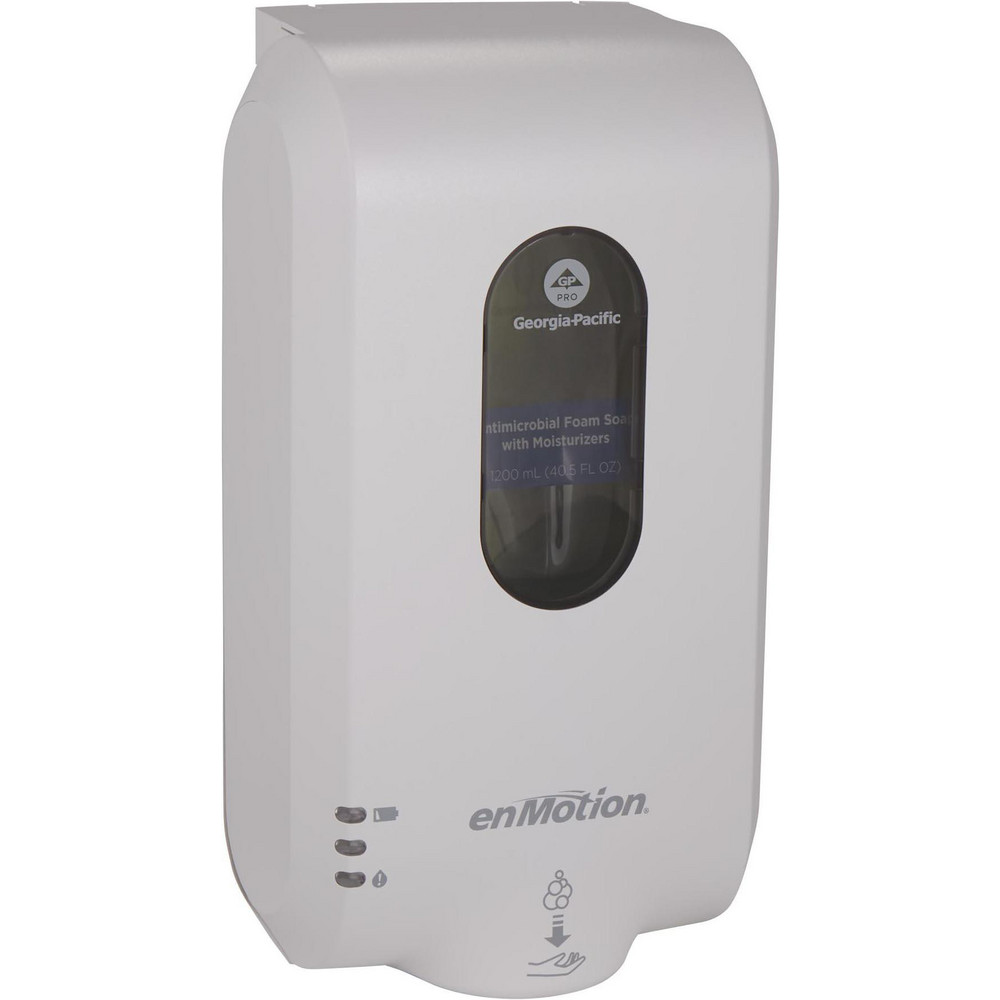 Georgia Pacific Enmotion Gen2 Automated Touchless Soap & Sanitizer Dispenser, White - 52058