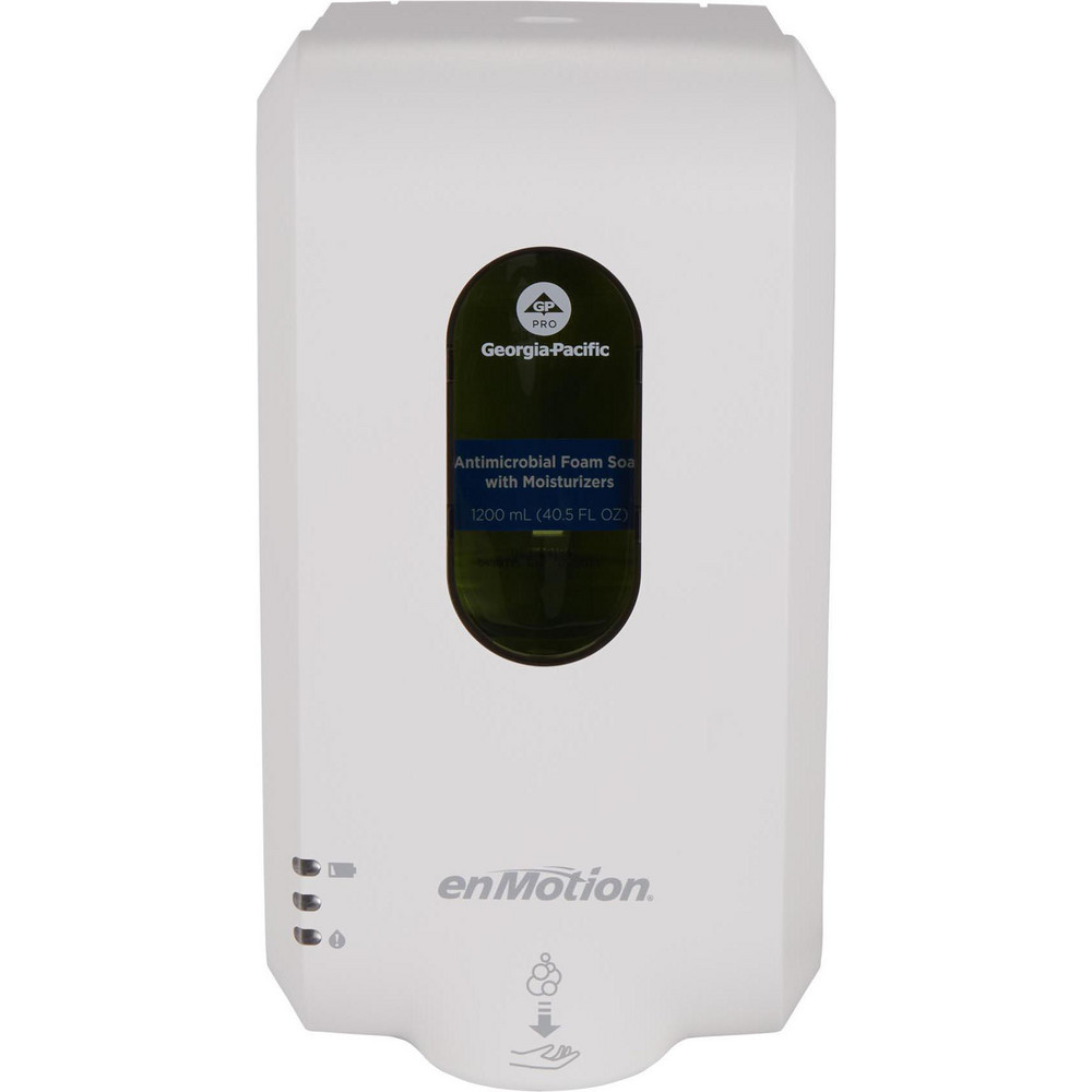 Georgia Pacific Enmotion Gen2 Automated Touchless Soap & Sanitizer Dispenser, White - 52058