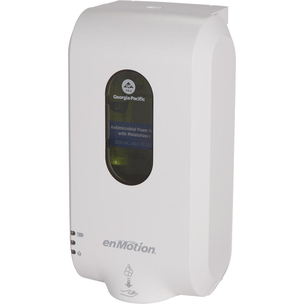 Georgia Pacific Enmotion Gen2 Automated Touchless Soap & Sanitizer Dispenser, White - 52058