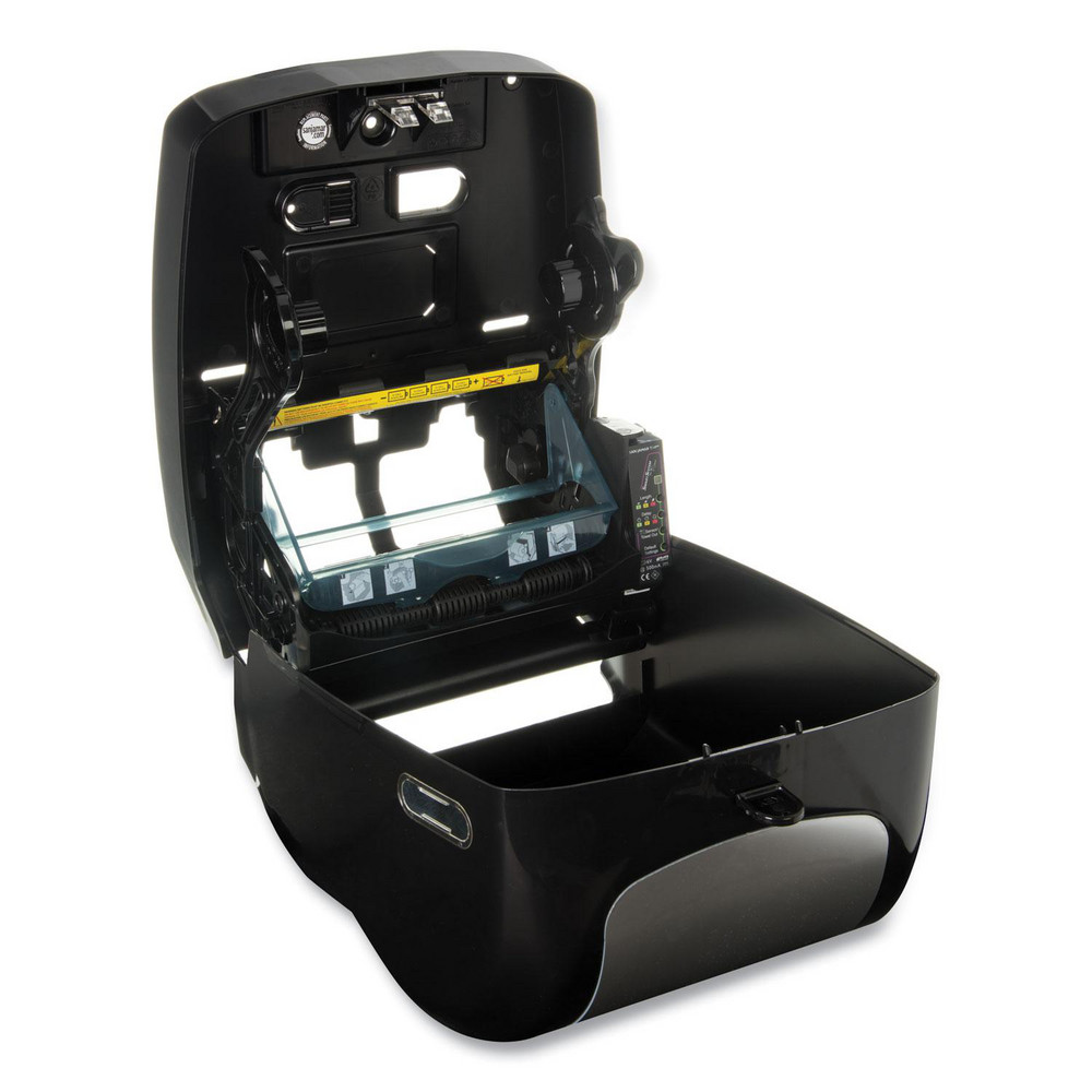 San Jamar Paper Towel Dispensers: Dispenser Type: Towel; Dispenser Style: Hands-Free; Towel Compatibility: Roll; Activation Method: Hands-Free - SJMT1470BKSS