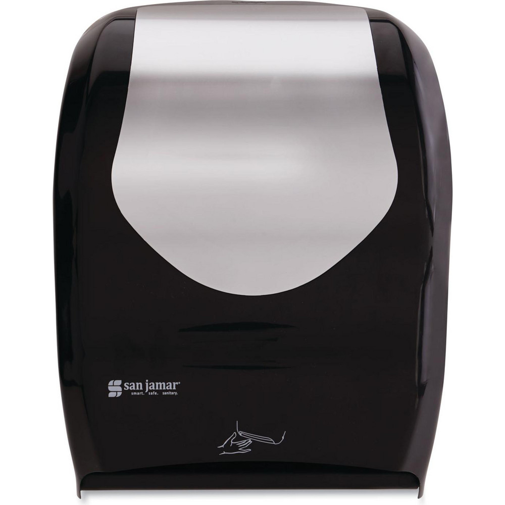 San Jamar Paper Towel Dispensers: Dispenser Type: Towel; Dispenser Style: Hands-Free; Towel Compatibility: Roll; Activation Method: Hands-Free - SJMT1470BKSS