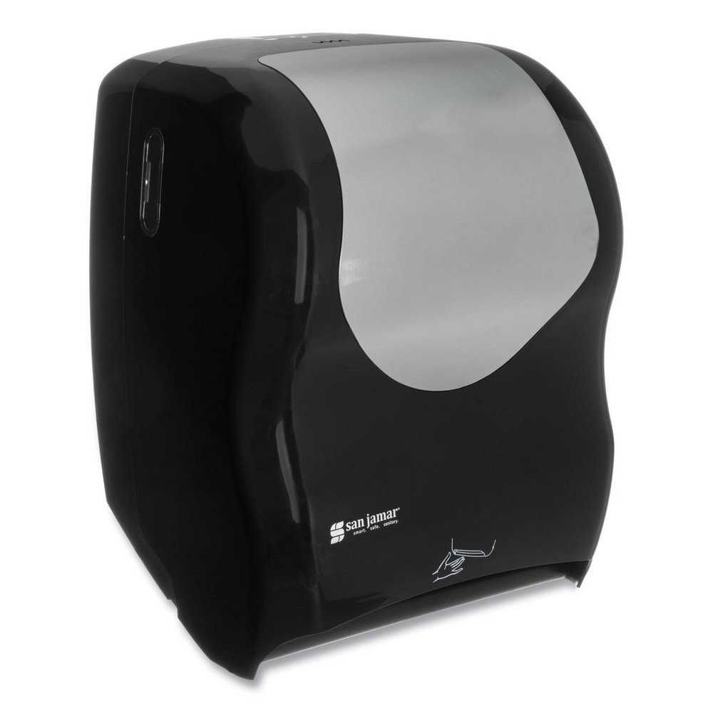 San Jamar Paper Towel Dispensers: Dispenser Type: Towel; Dispenser Style: Hands-Free; Towel Compatibility: Roll; Activation Method: Hands-Free - SJMT1470BKSS