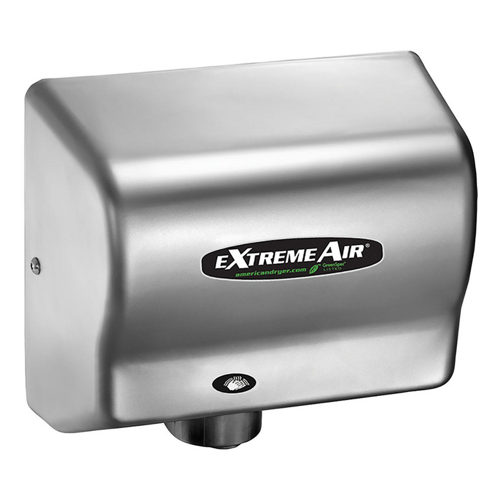 World Dryer Electric Hand Dryers: Hardwire, Touchless, Stainless Steel - Q-973A2