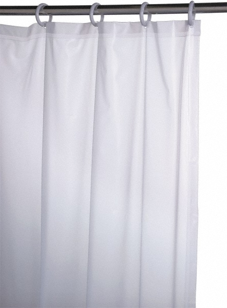 AbilityOne 72X36"HD PLAST OPAQUE MILDW RESIST SHWR CURTAIN - 7230008499839