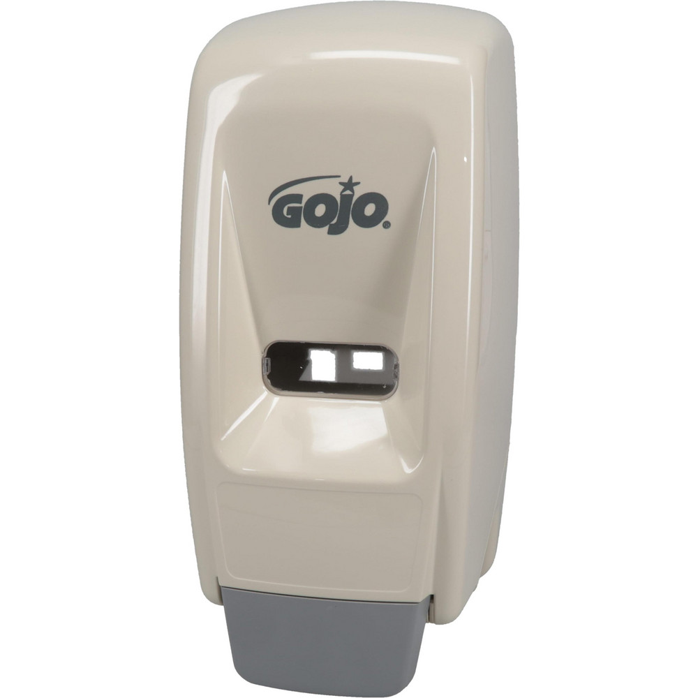 Alpine Industries 800 mL Push Operation Liquid & Gel Hand Soap & Sanitizer Dispenser - ALP425-GRY