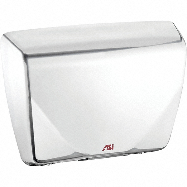 ASI-American Specialties, Inc. 1000 Watt White Finish Electric Hand Dryer - 0199-3-00