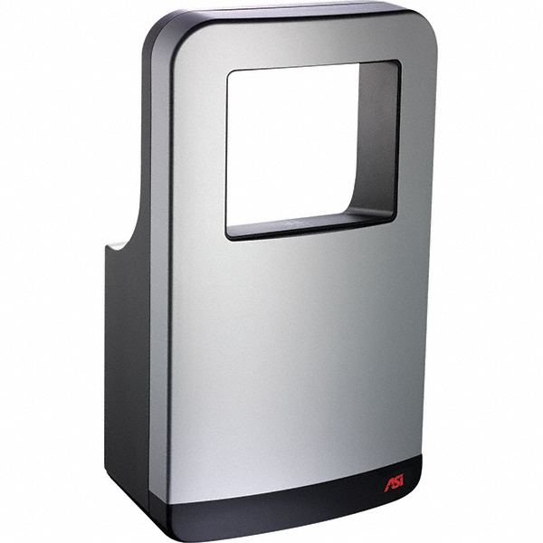 ASI-American Specialties, Inc. 1000 Watt White Finish Electric Hand Dryer - 0199-3-00