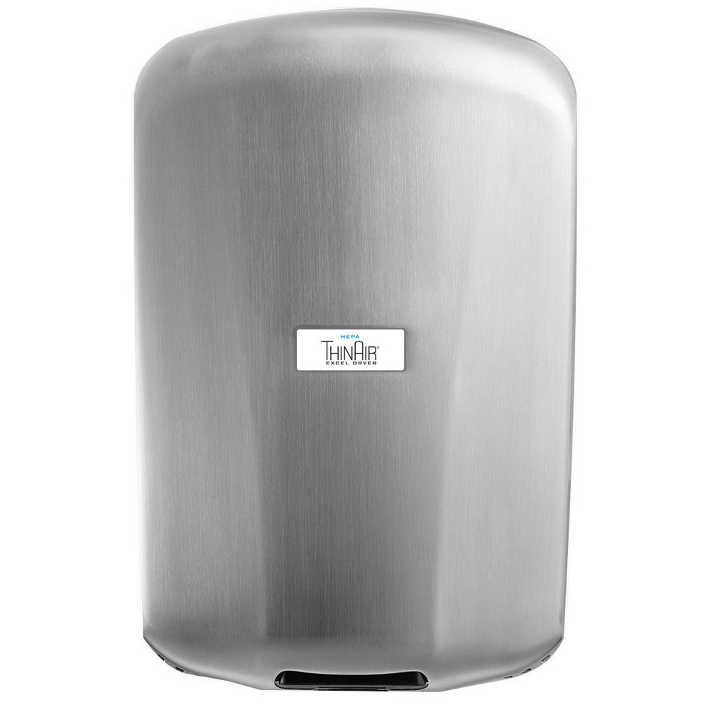 Excel Dryer Excel Dryer ThinAir® TA-SBV-H, Brushed Stainless, 208-277V with eHEPA® - 324116H