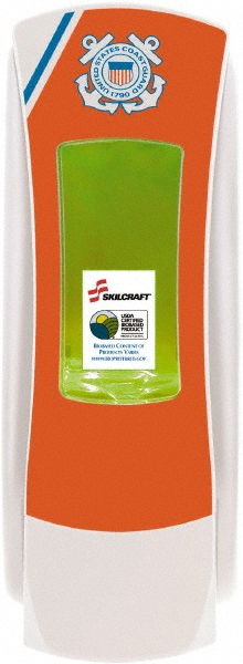 AbilityOne 1200 mL Foam Soap, Lotion & Hand Sanitizer Dispenser - 451000NIB0046USCG