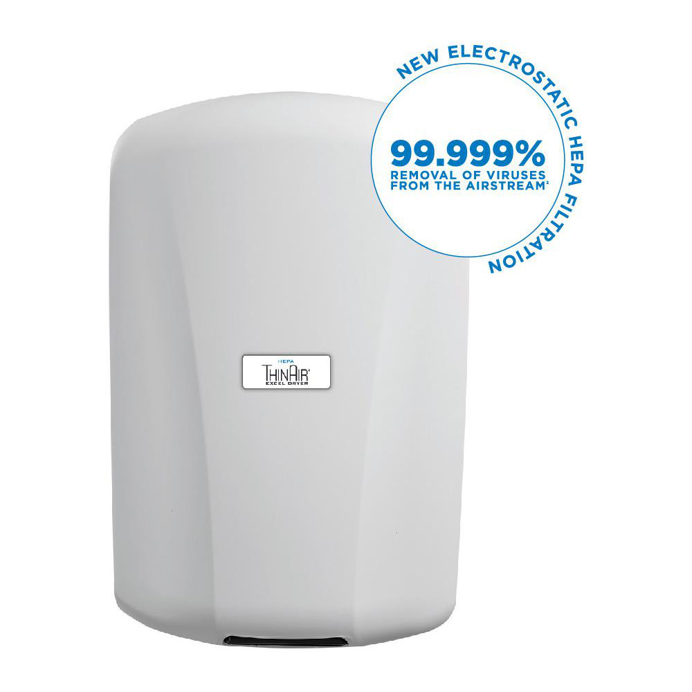 Excel Dryer Excel Dryer ThinAir® TA-ABSV-H 208-277V with eHEPA® - 327116H