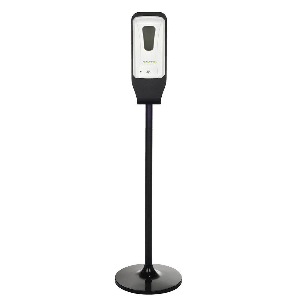 Alpine Industries 1200 mL Automatic Foam Hand Soap & Sanitizer Dispenser - ALP430-F-S-BLK