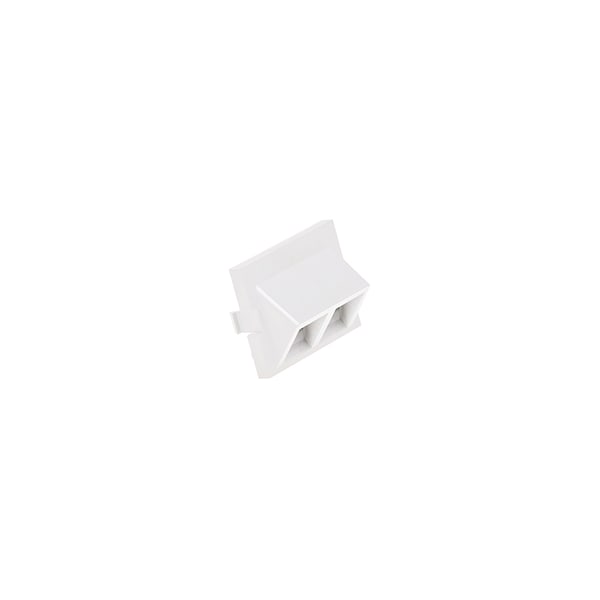 Leviton WALLPLATES MOS 2PORT 1.5U ANG WH - 41294-2QW