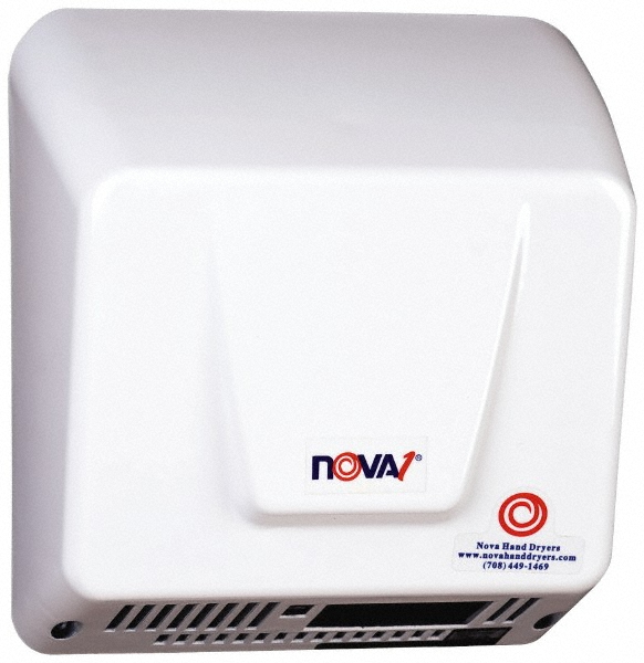 World Dryer 950 Watt Silver Finish Electric Hand Dryer - L-973A