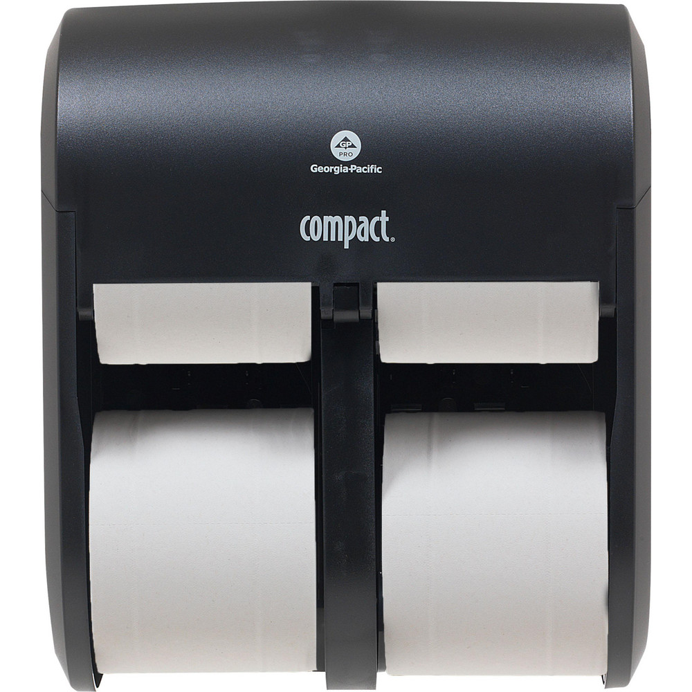 Made in USA STANDARD TWO-ROLL SS TOILET PAPER DISPENSER - TP-2