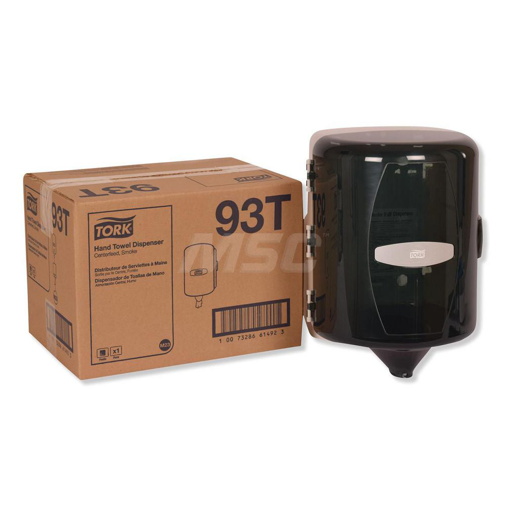 Georgia Pacific Universal Centerpull Paper Towel And Wiper Dispenser, Black - 54050