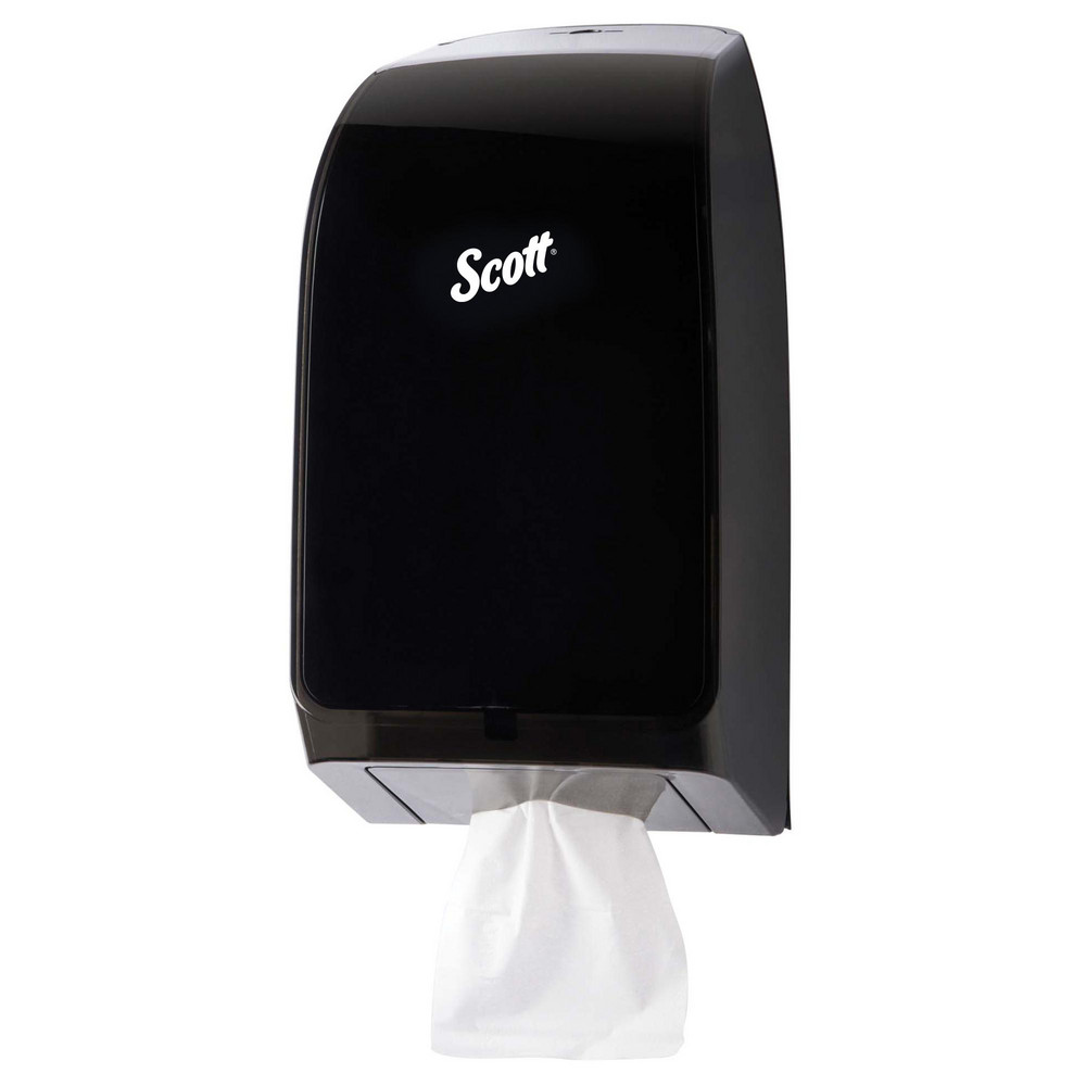 Scott Hygienic Bathroom Tissue Dispenser, Black, 7.00" x 5.72" x 13.33" - 39728