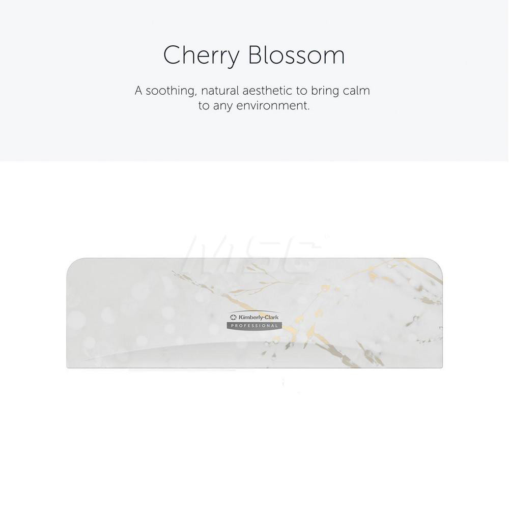 Kimberly-Clark Professional ICON Faceplate, Cherry Blossom Design, for Coreless Standard Roll Horizontal Toilet Paper Dispensers 2 Roll - 58822
